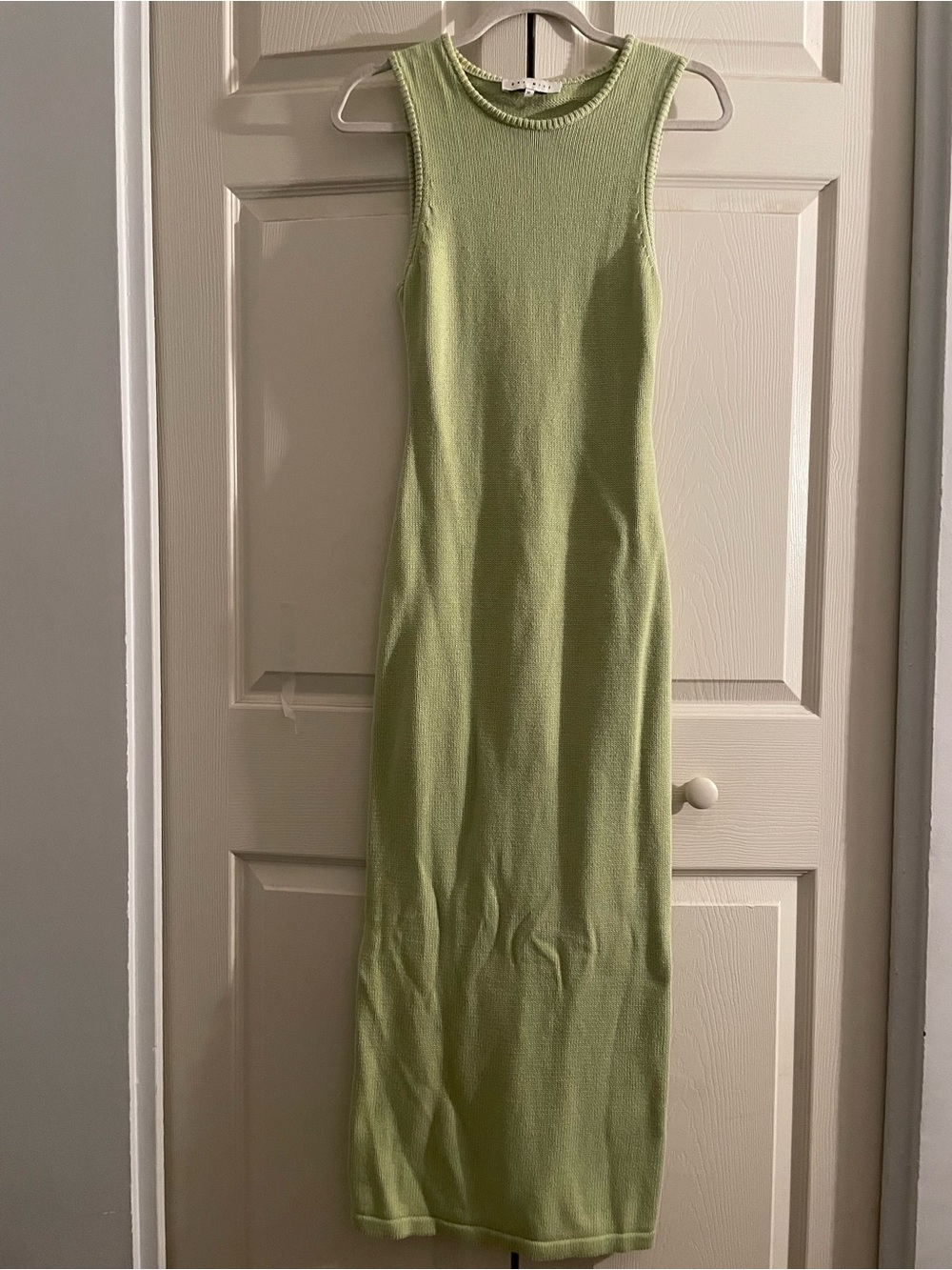 Hunter Knit Dress In Lime From One Mile